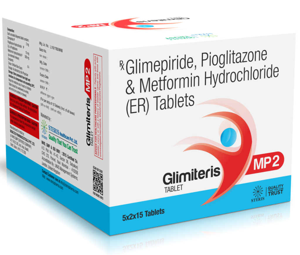 Glimiteris Mp 2 product pack