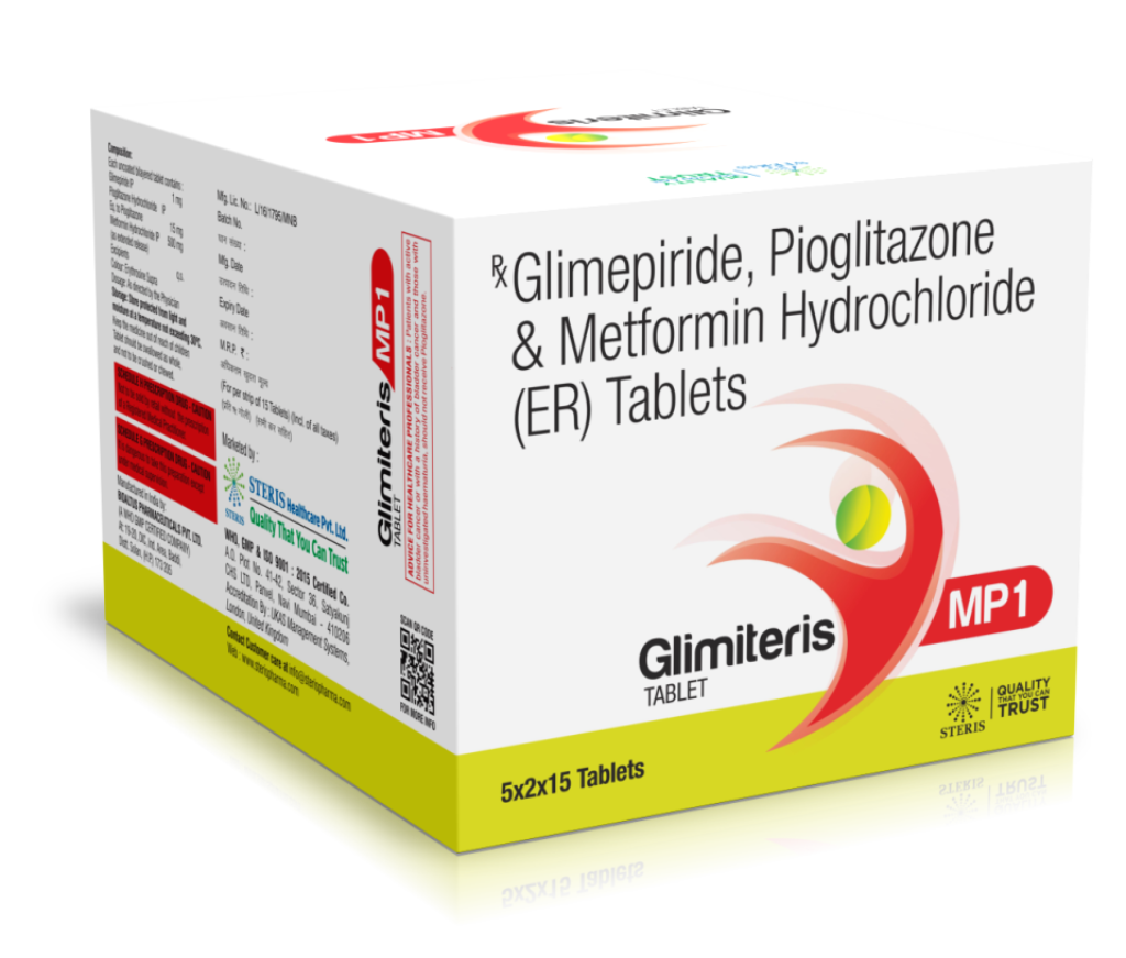 Glimiteris Mp 1 product pack
