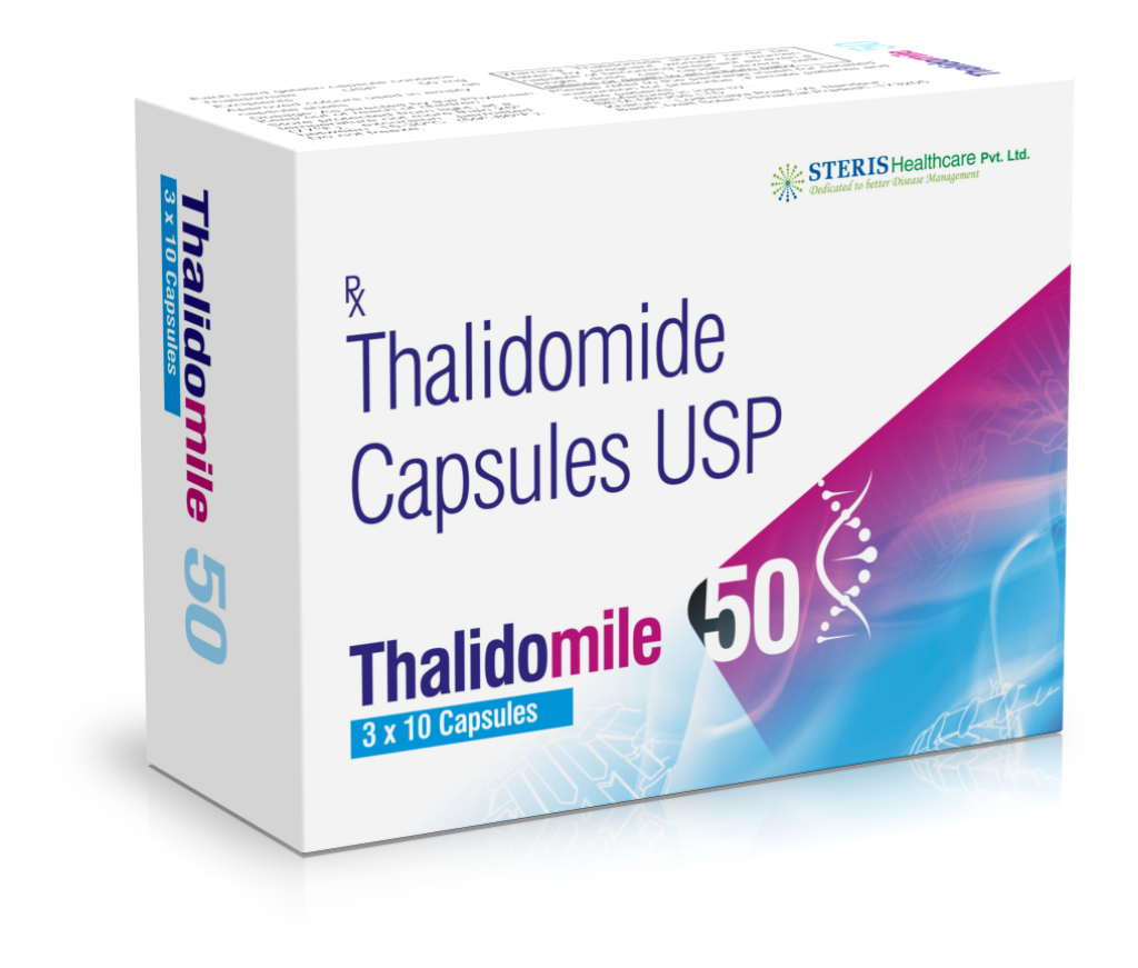 Thalidomile 50 product pack