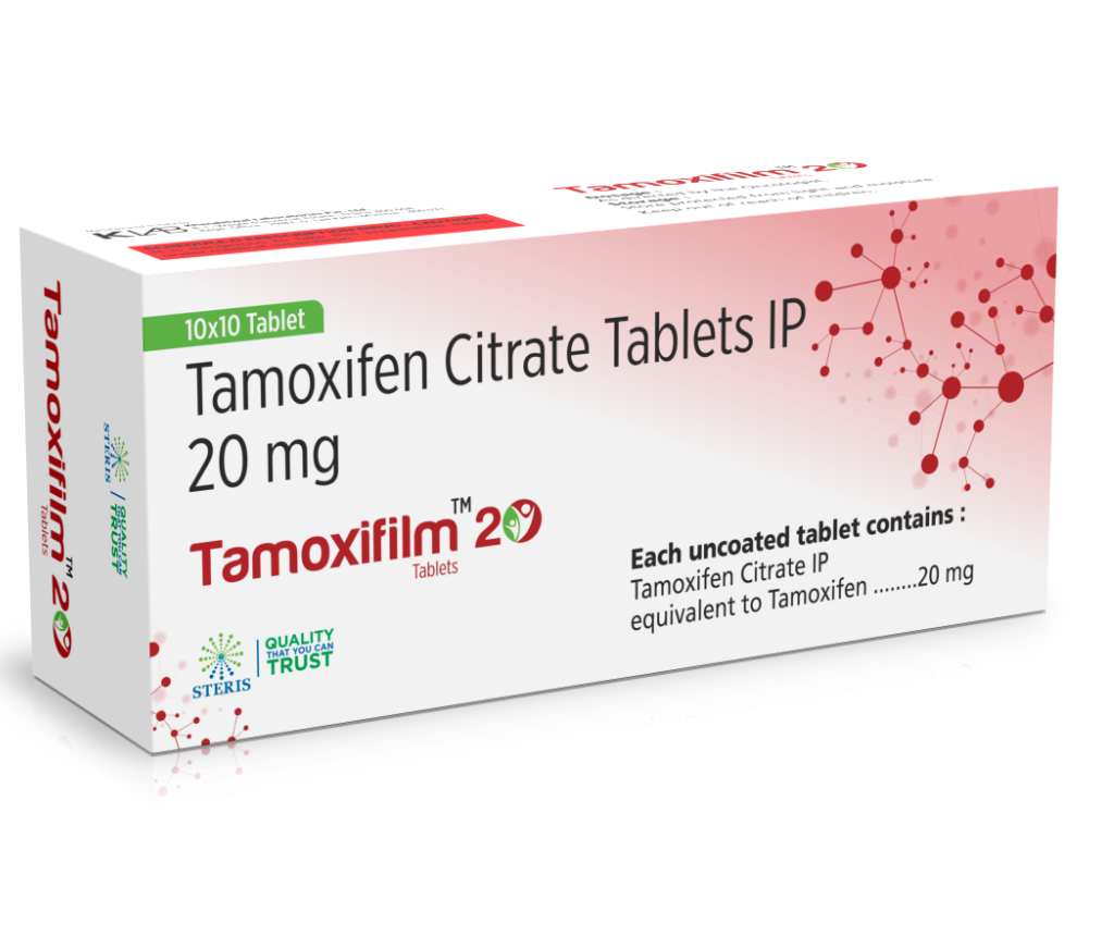 Tamoxifilm 20 product pack