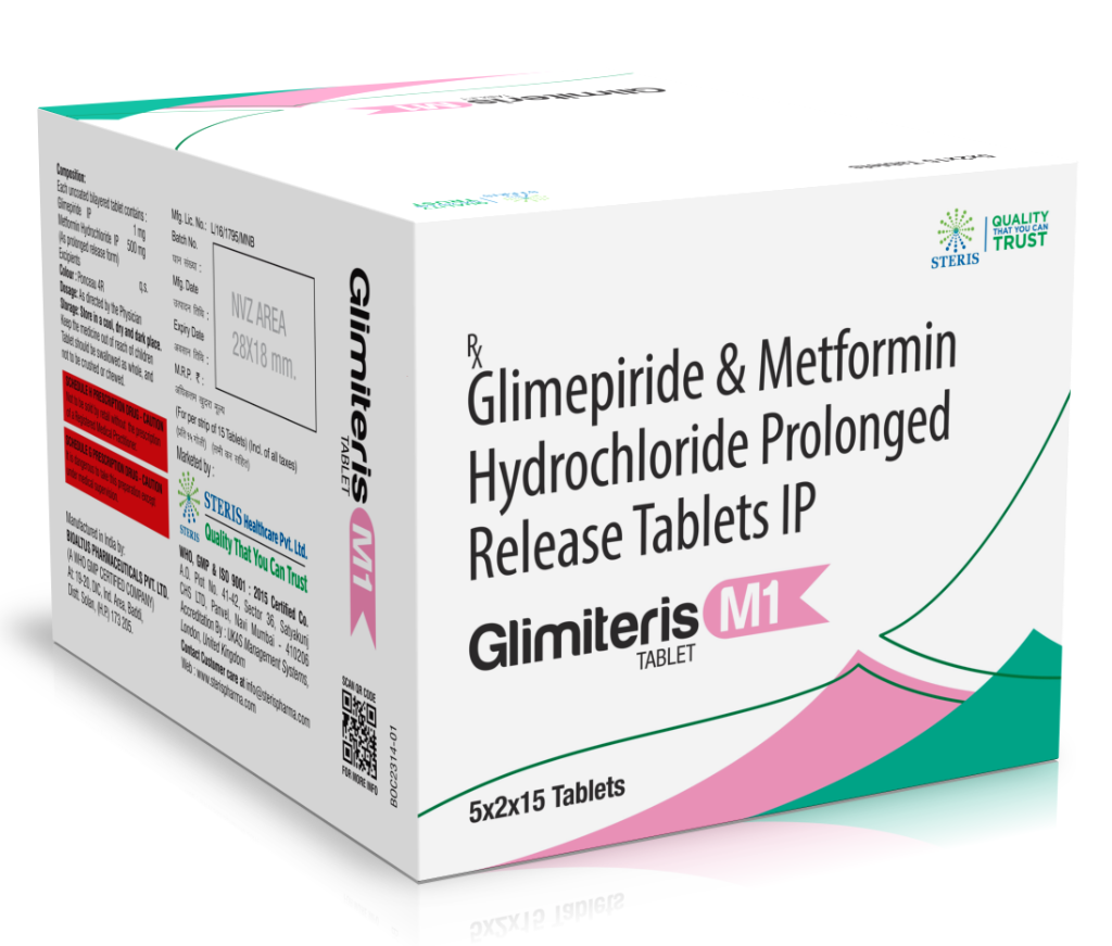 Glimiteris M1 product pack