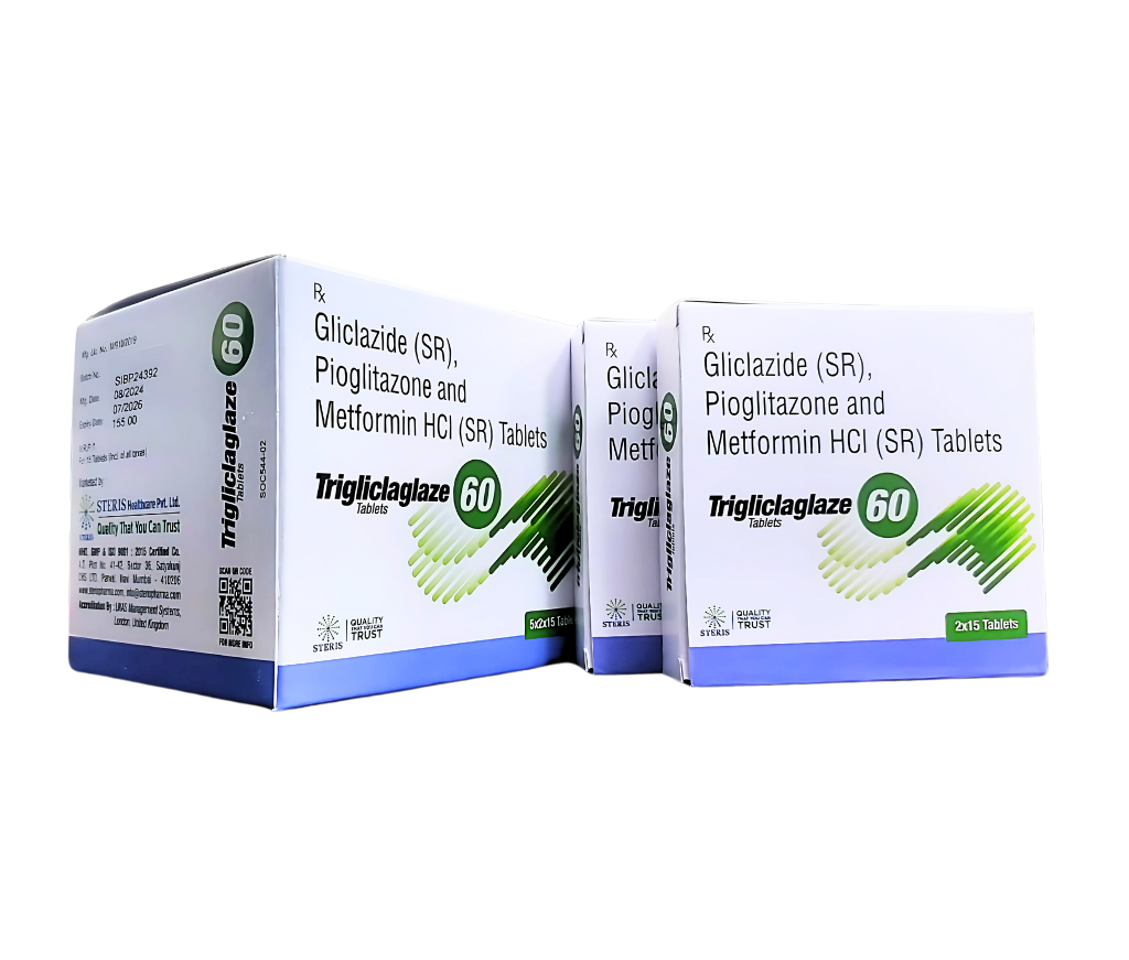 Trigliclaglaze 60 product pack
