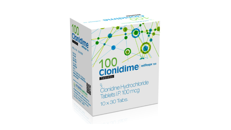 CLONIDIME 100 product pack