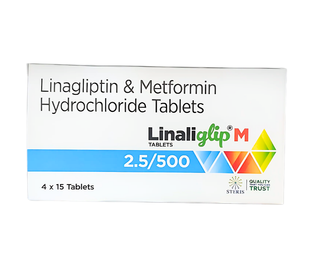 Linaliglip M 2.5/500 product pack