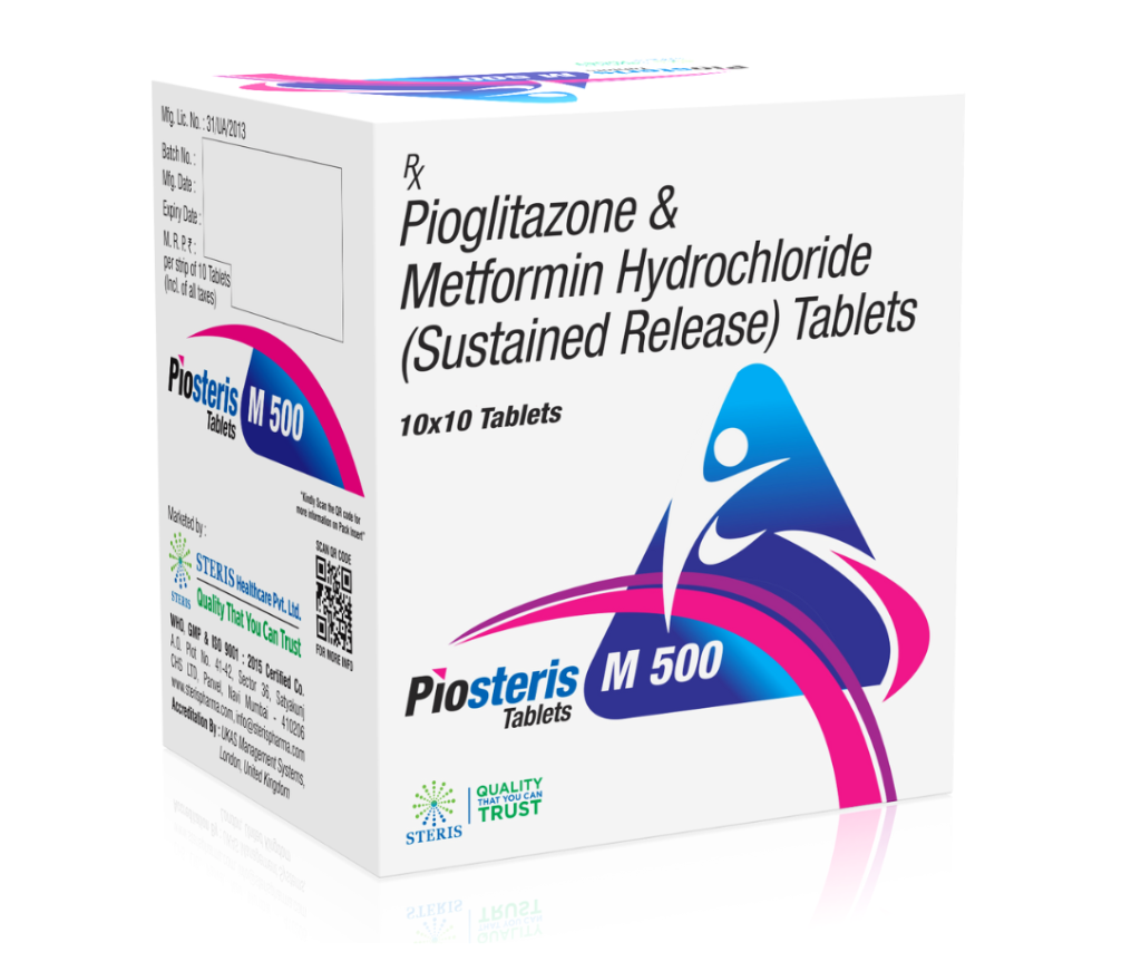 Piosteris M 500 product pack