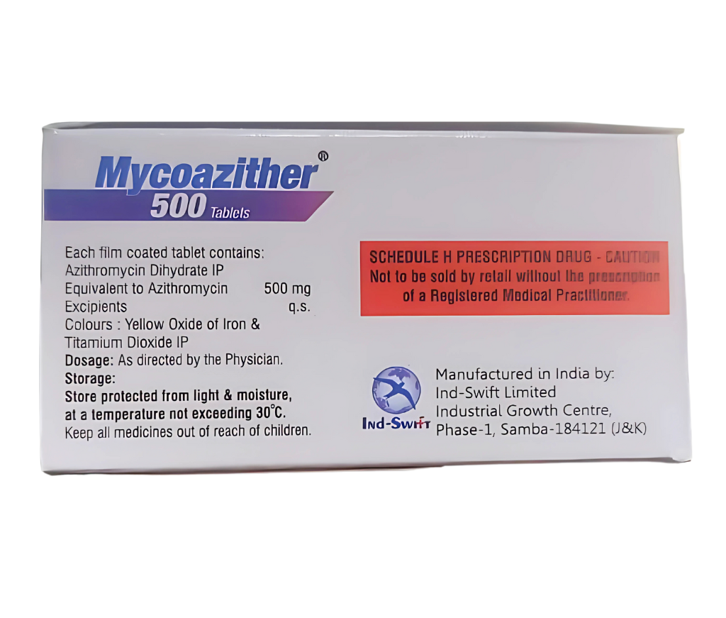 MYCOAZITHER 500 view 2