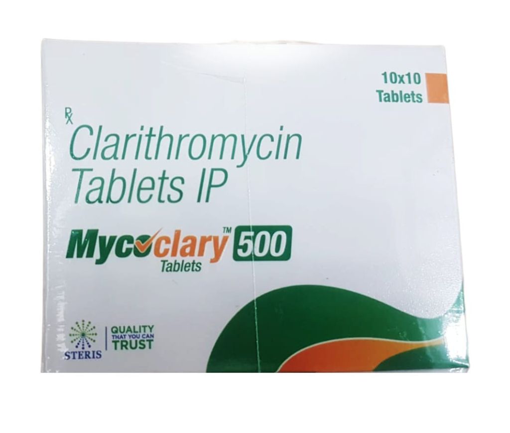 Mycoclary 500 product pack