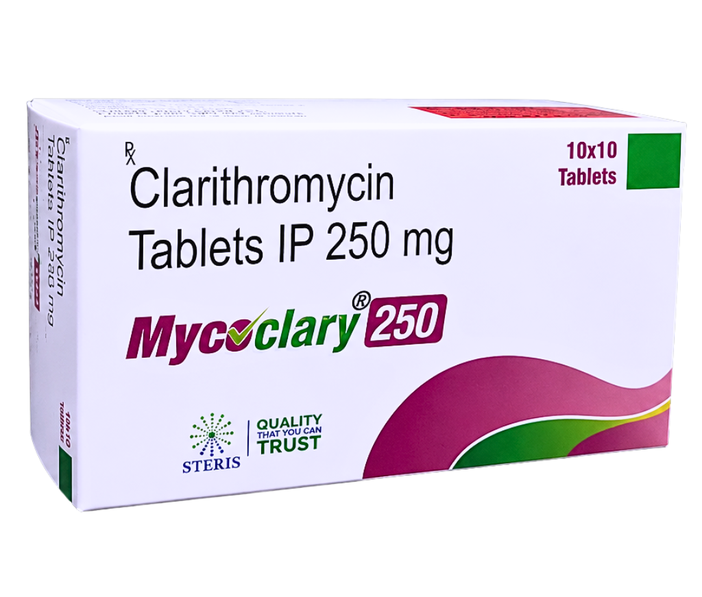 Mycoclary 250 product pack