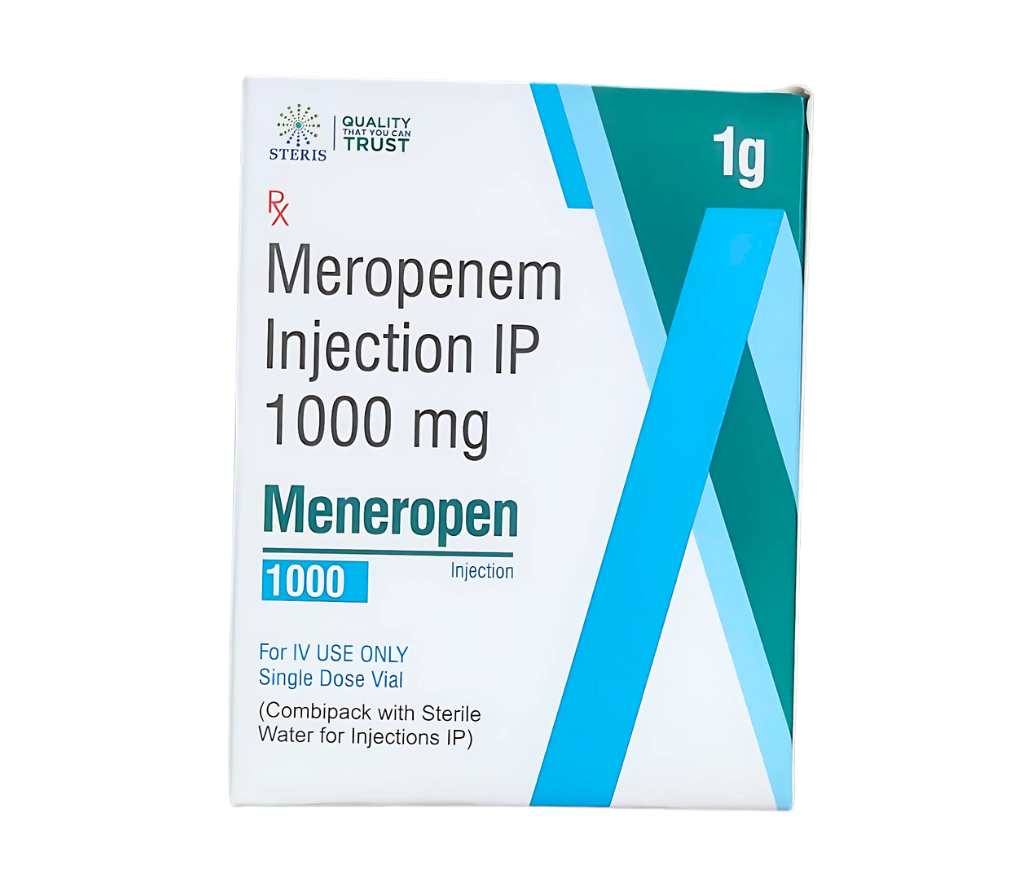 MENEROPEN 1 GM IV product pack