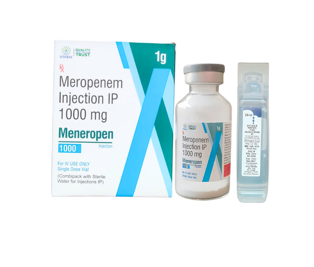 MENEROPEN 1 GM IV view 2