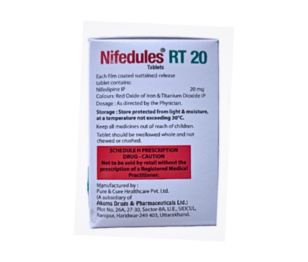 NIFEDULES RT 20 view 3