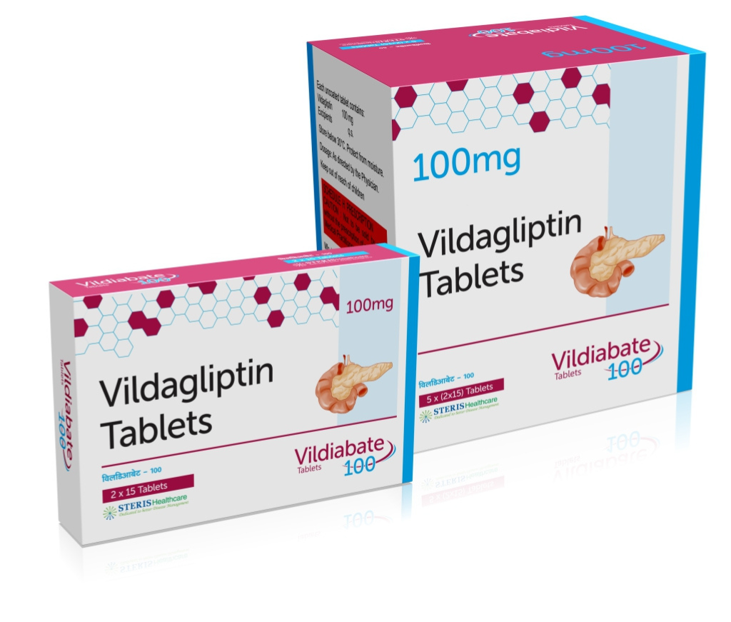 Vildiabate 100 product pack
