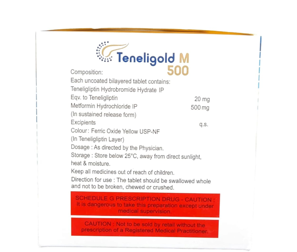 Teneligold M 500 view 2
