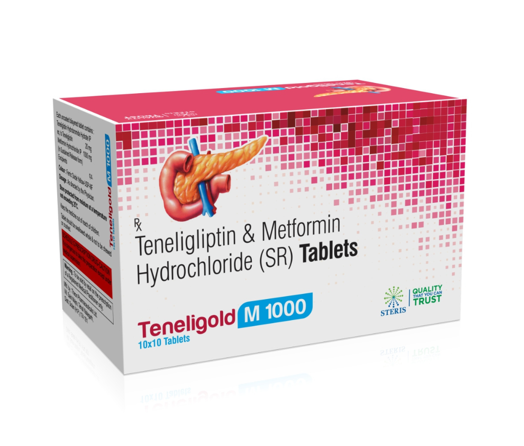 Teneligold M 1000 product pack