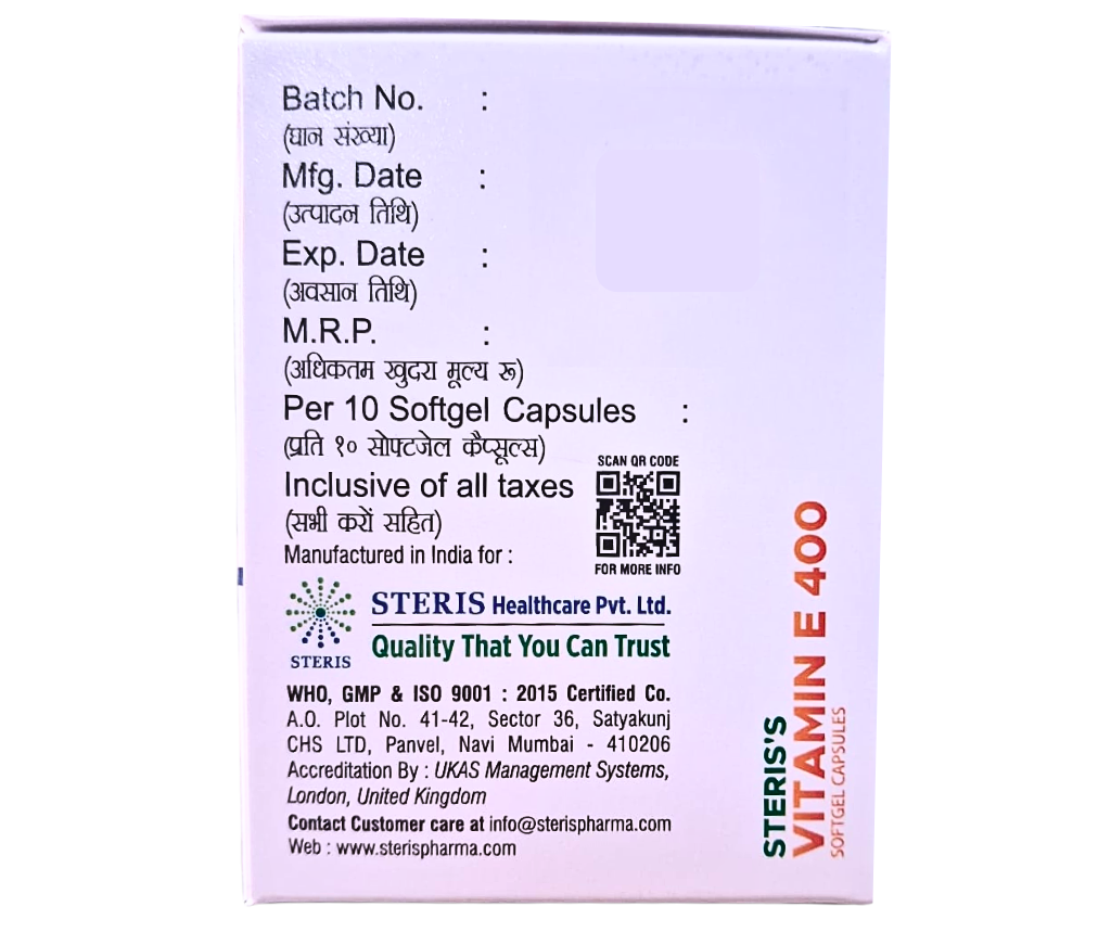 STERIS'S VITAMIN E view 4