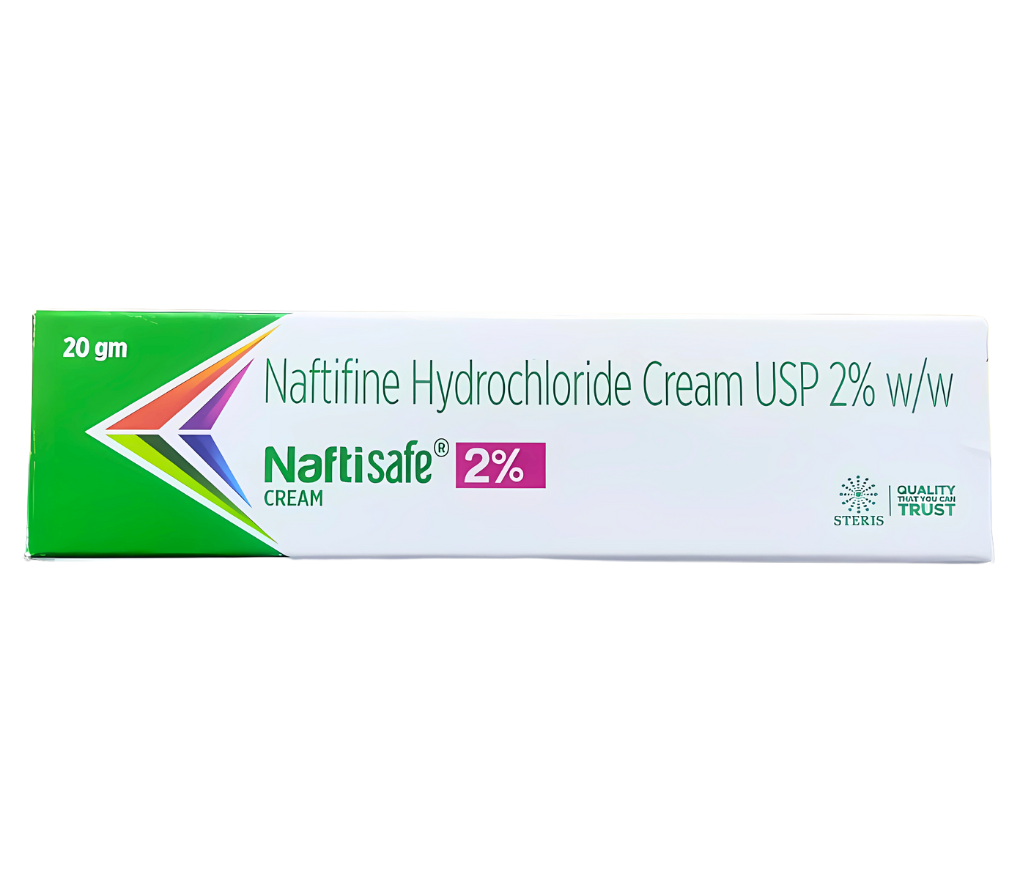 Naftisafe Cream 2% product pack