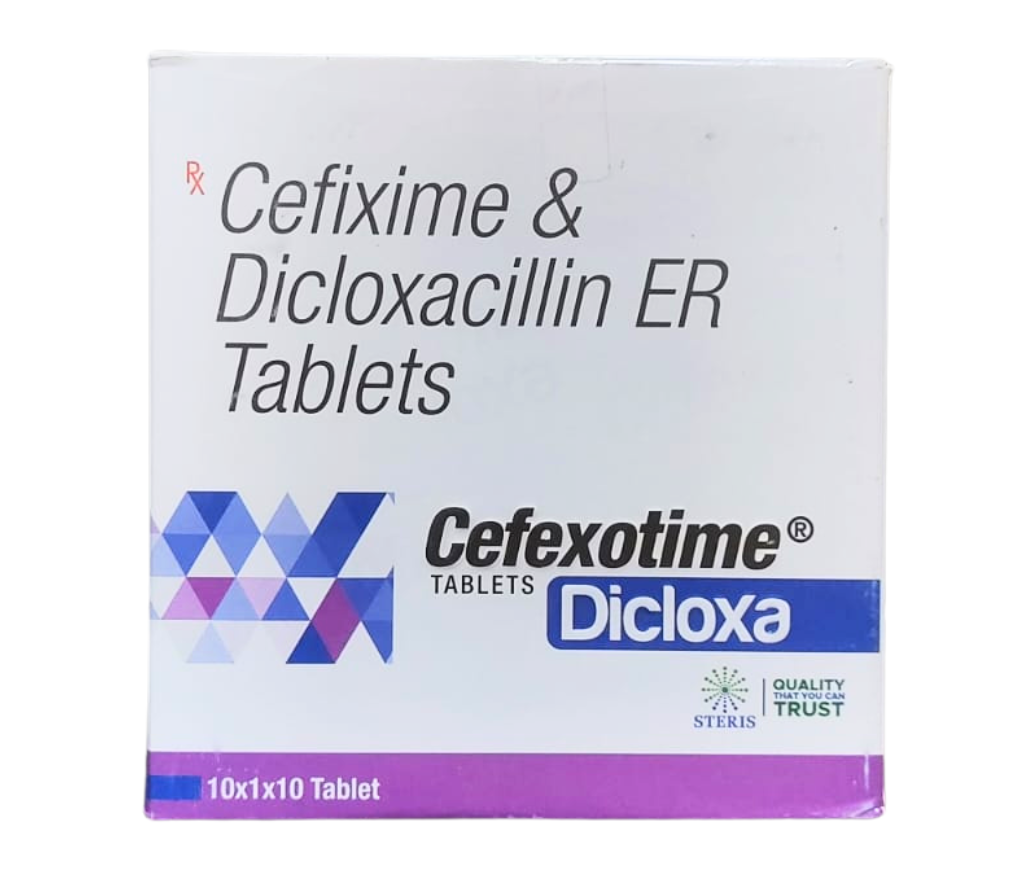 CEFEXOTIME DICLOXA product pack