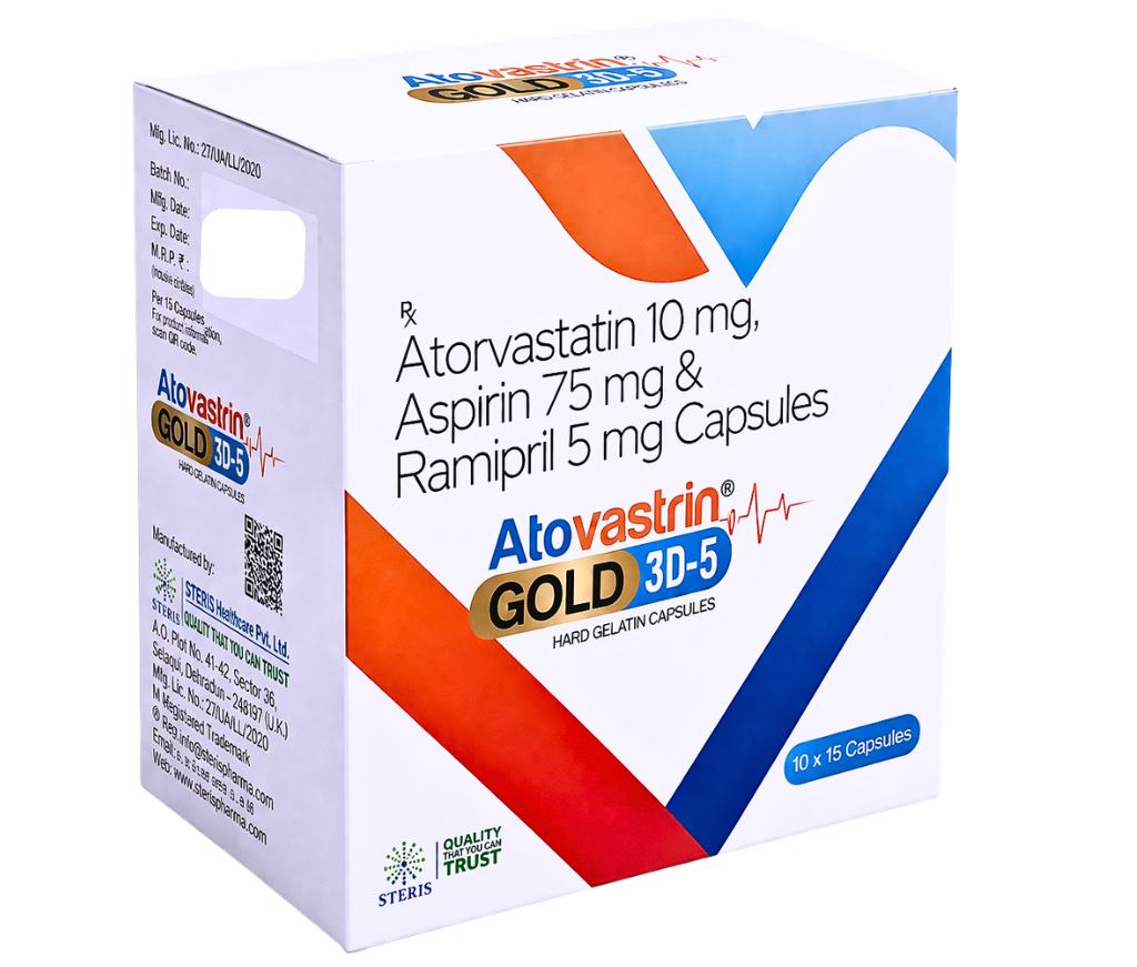 Atovastrin Gold 3D 5 product pack