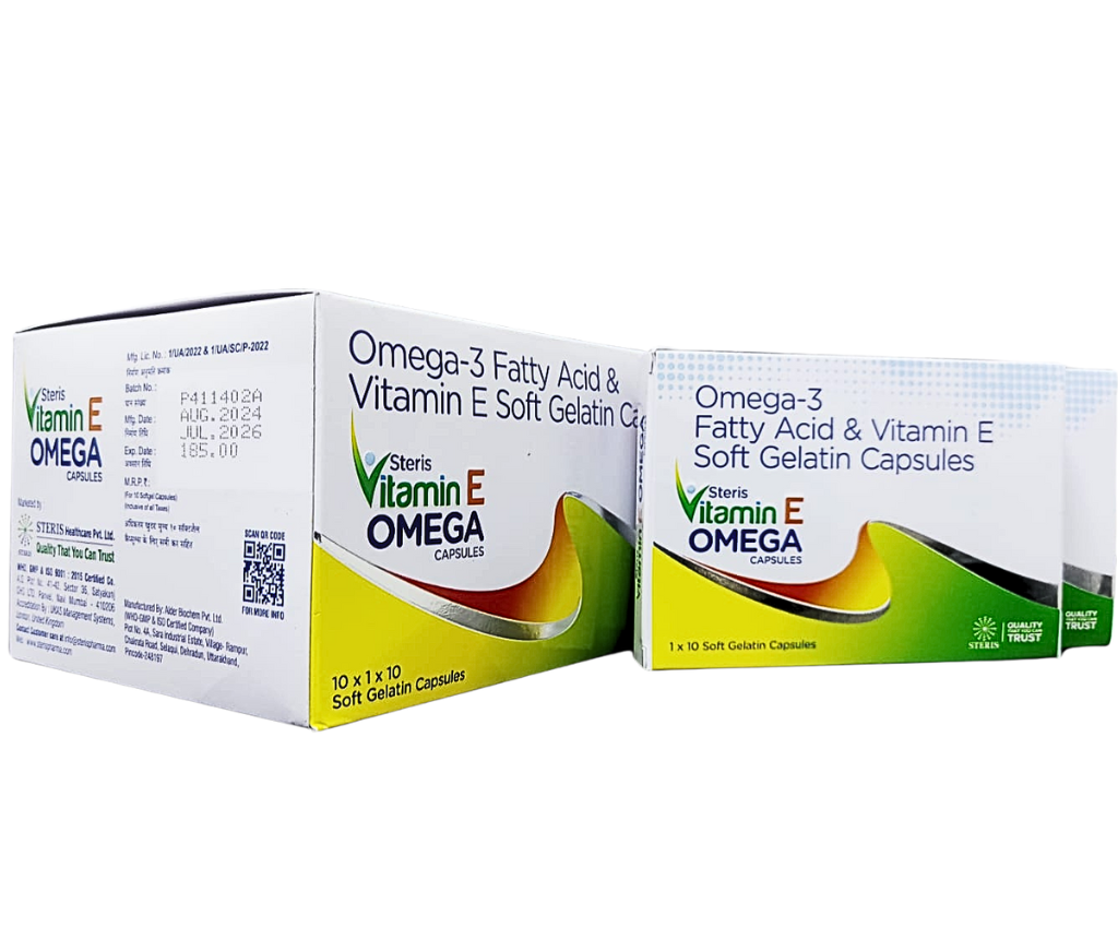 VITAMIN E OMEGA CAPSULE product pack