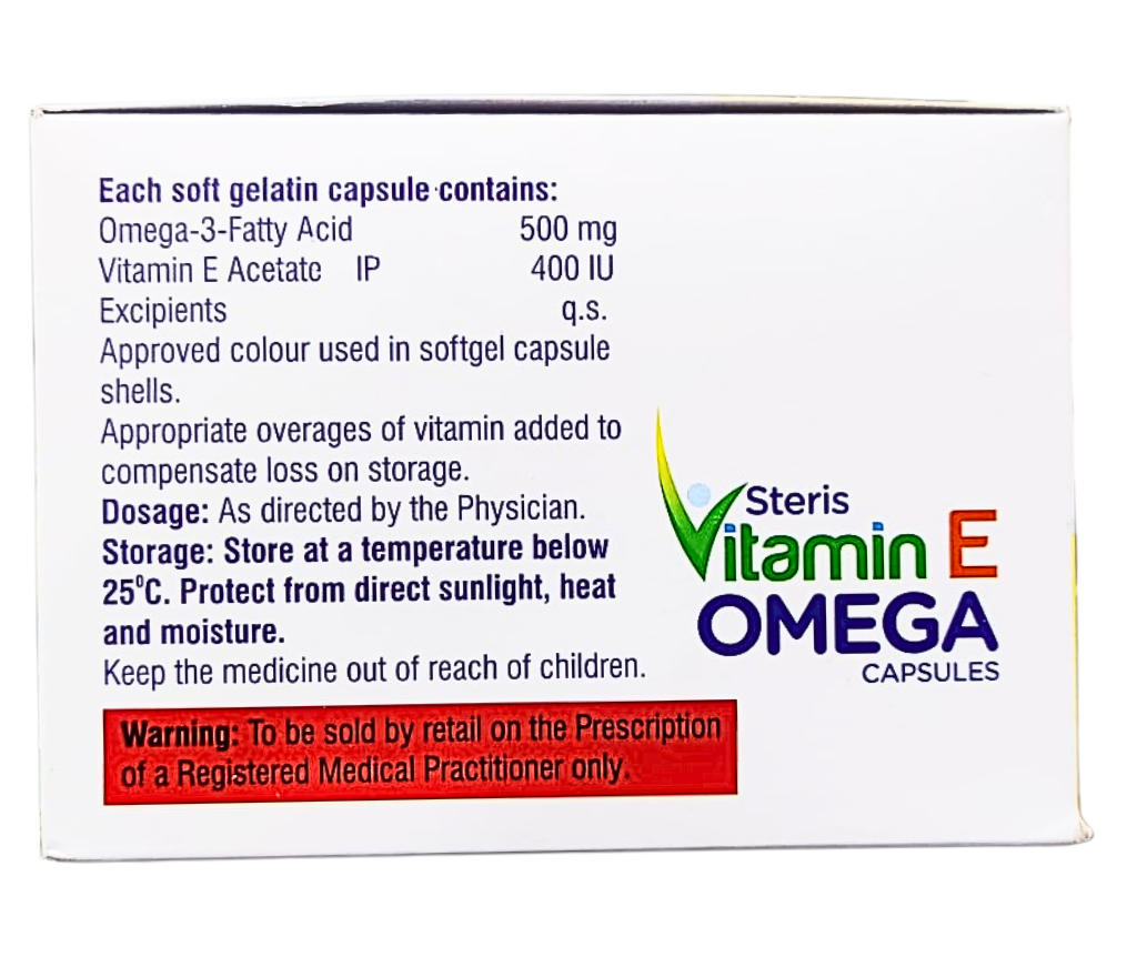 VITAMIN E OMEGA CAPSULE view 3