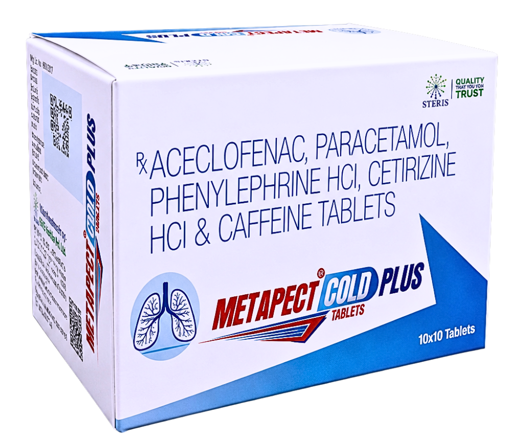 METAPECT COLD PLUS product pack