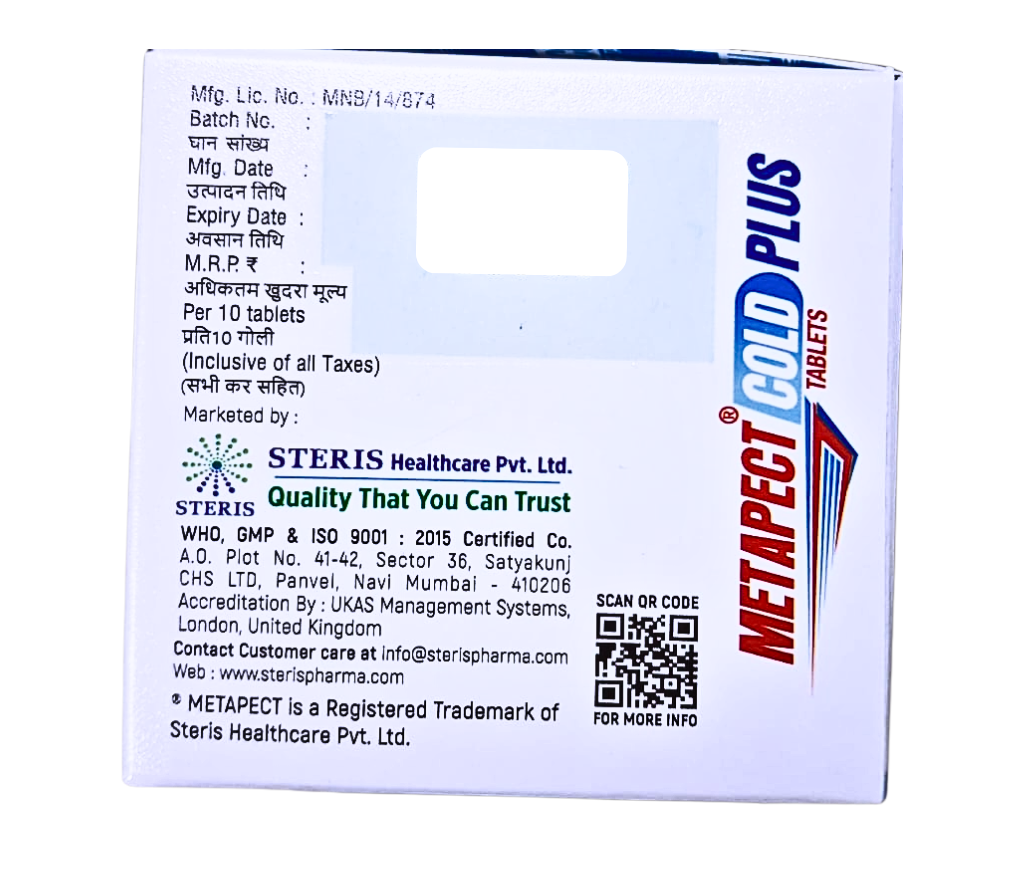 METAPECT COLD PLUS view 4