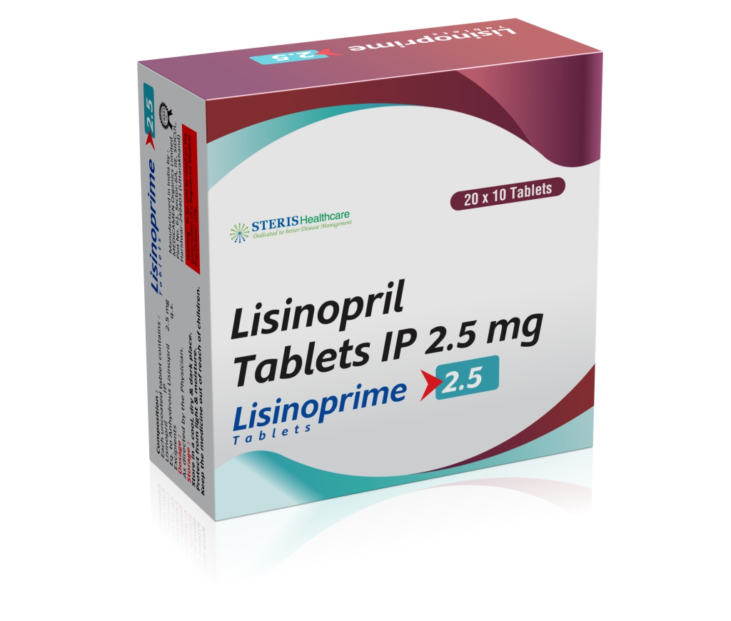Lisinoprime 2.5 product pack