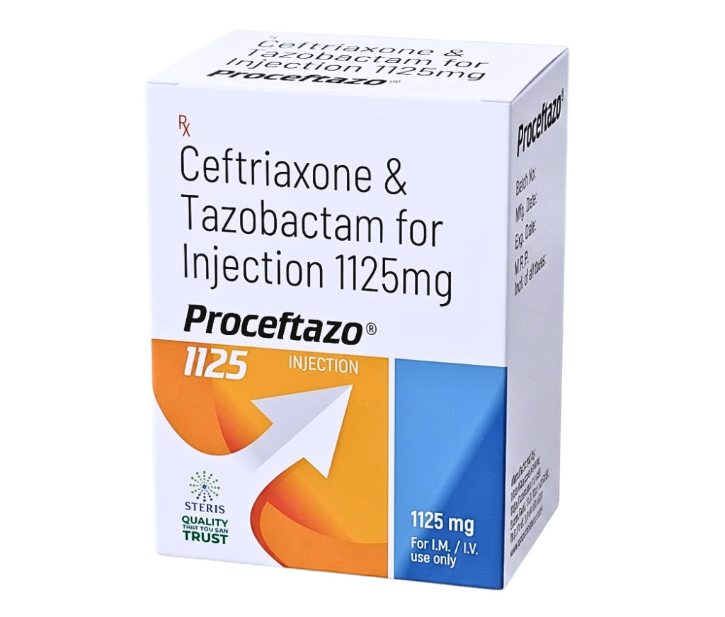 PROCEFTAZO 1125 INJ product pack