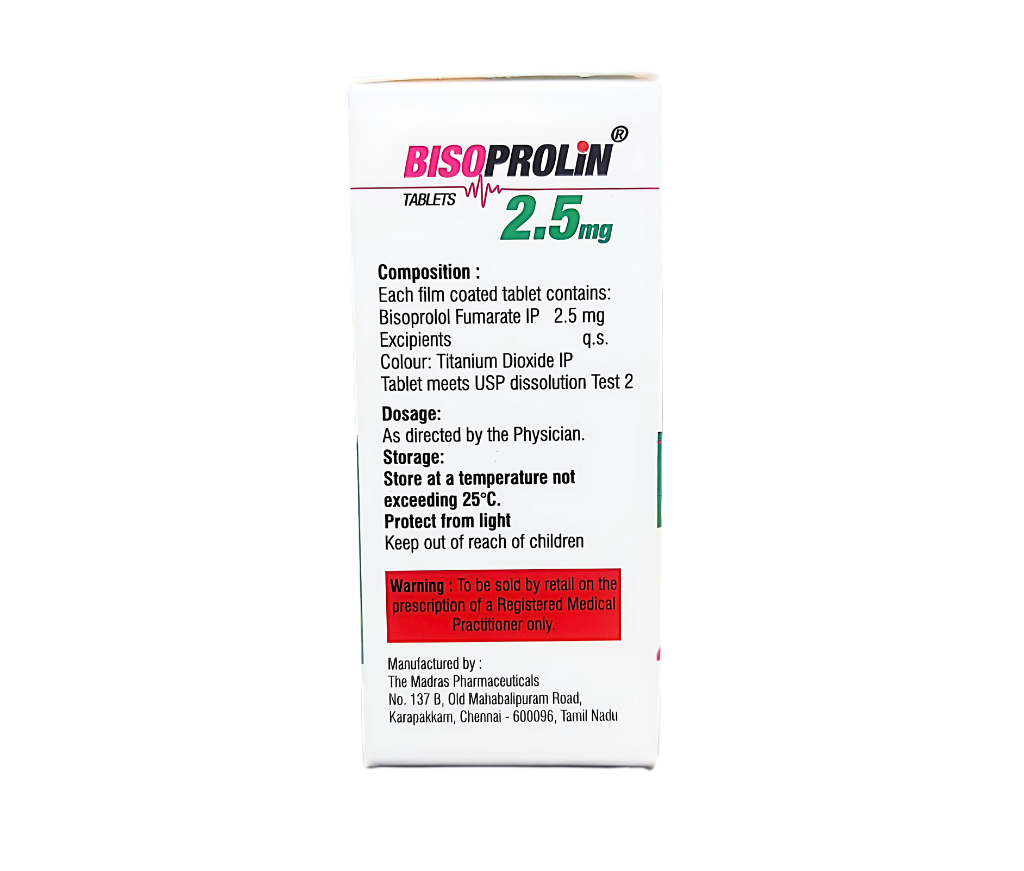 Bisoprolin 2.5 view 3