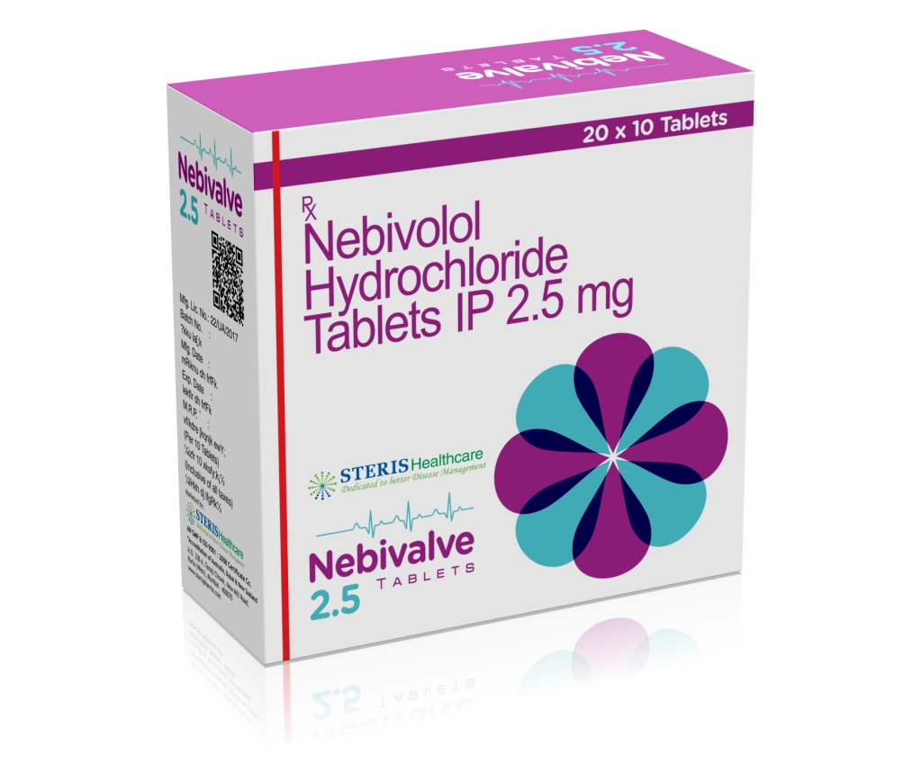 Nebivalve 2.5 product pack