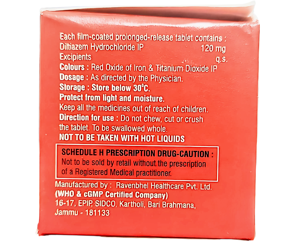 Diltiazone Sr 120 view 3