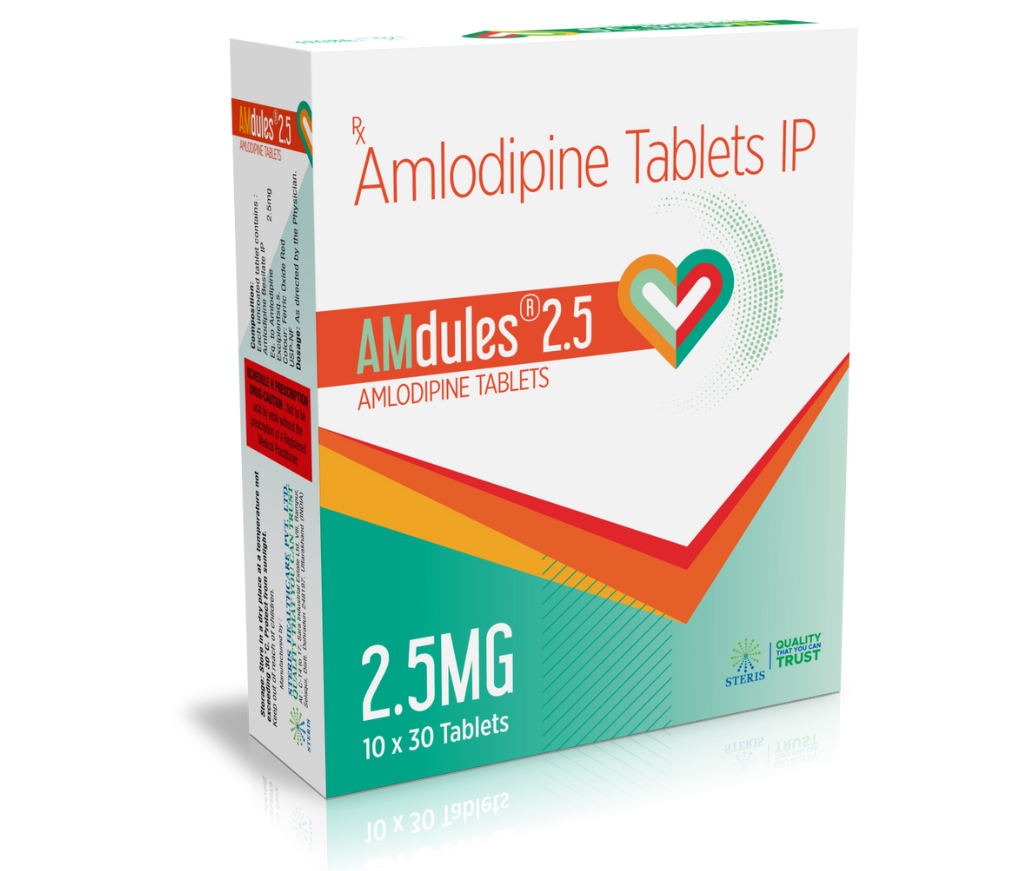Amdules 2.5 product pack