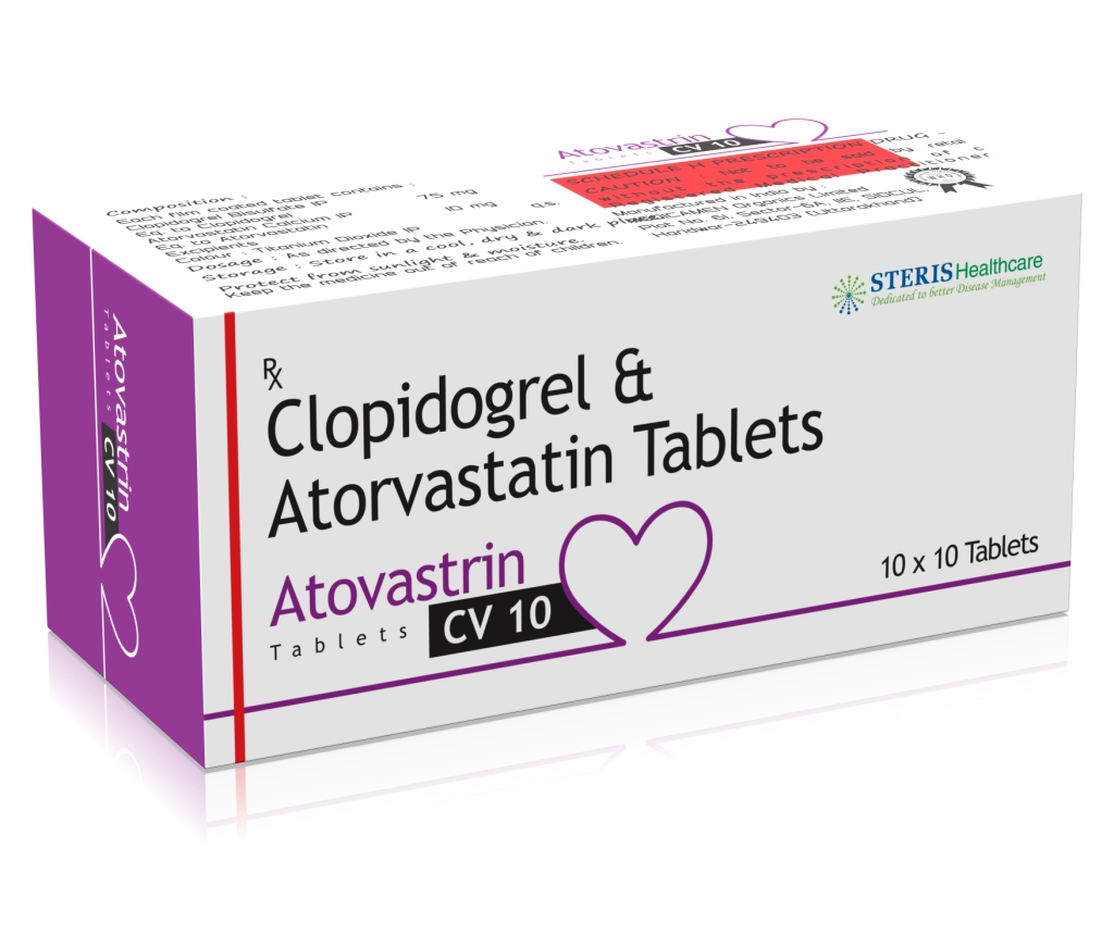 ATORVASTRIN CV 10 product pack