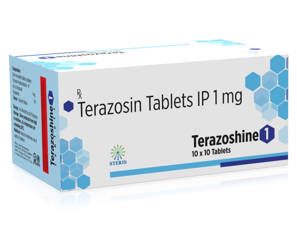 TERAZOSHINE 1 product pack