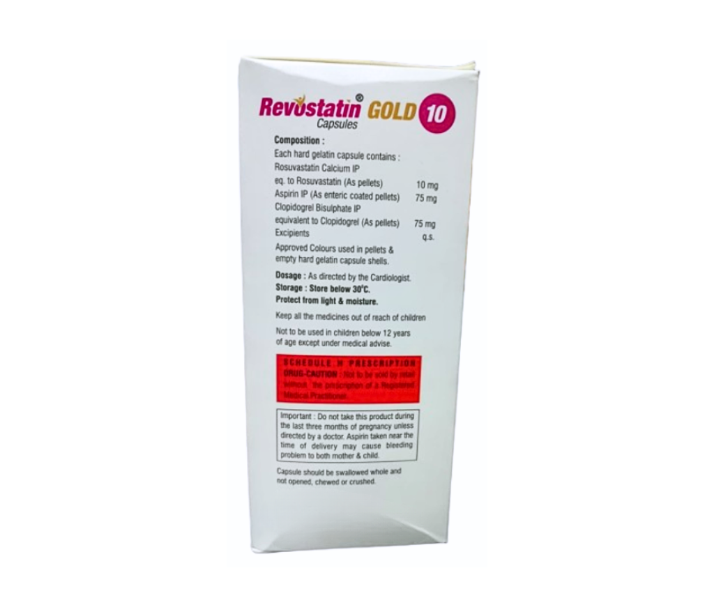 REVOSTATIN GOLD 10 view 2
