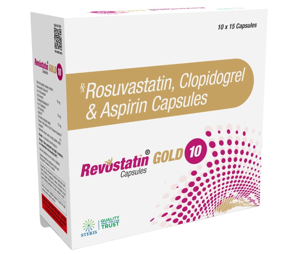 REVOSTATIN GOLD 10 product pack