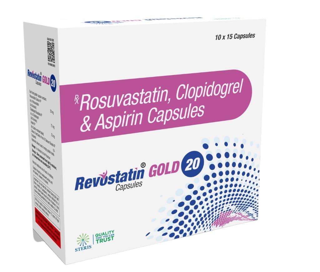 REVOSTATIN GOLD 20 product pack