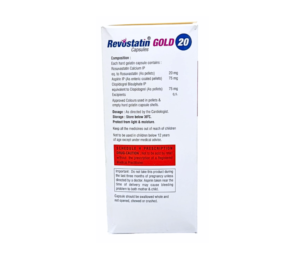 REVOSTATIN GOLD 20 view 2