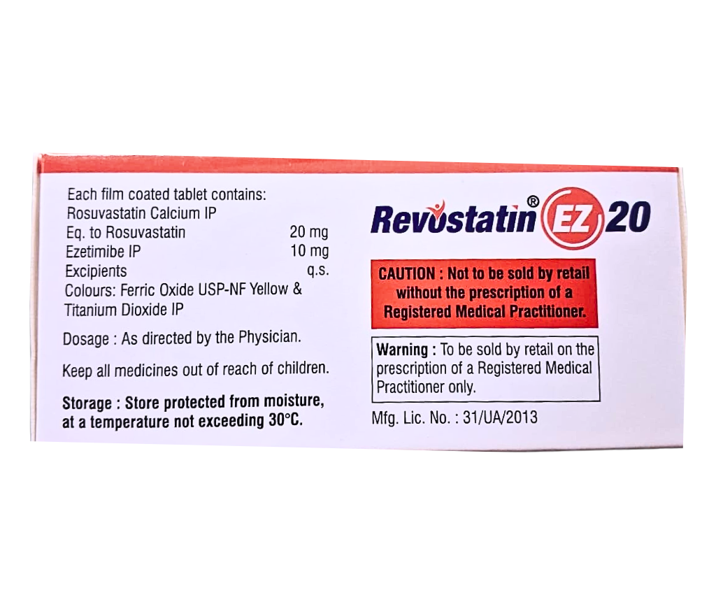 REVOSTATIN EZ 20 view 2