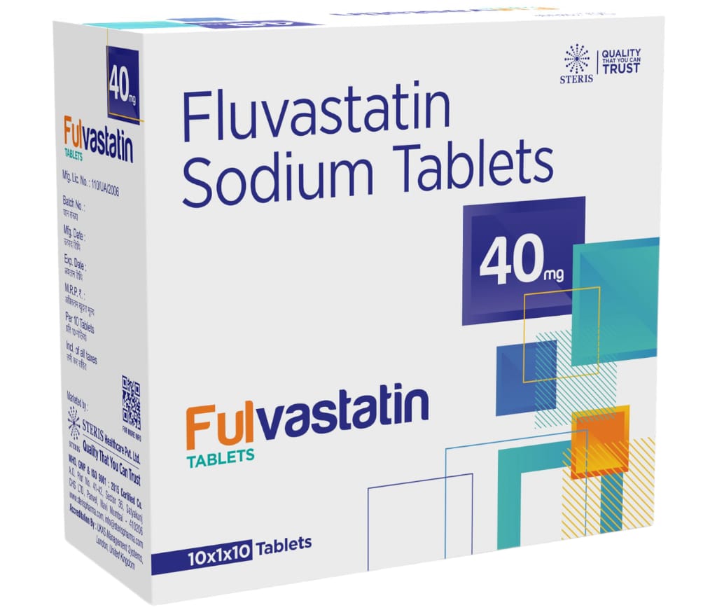 FULVASTATIN 40 product pack
