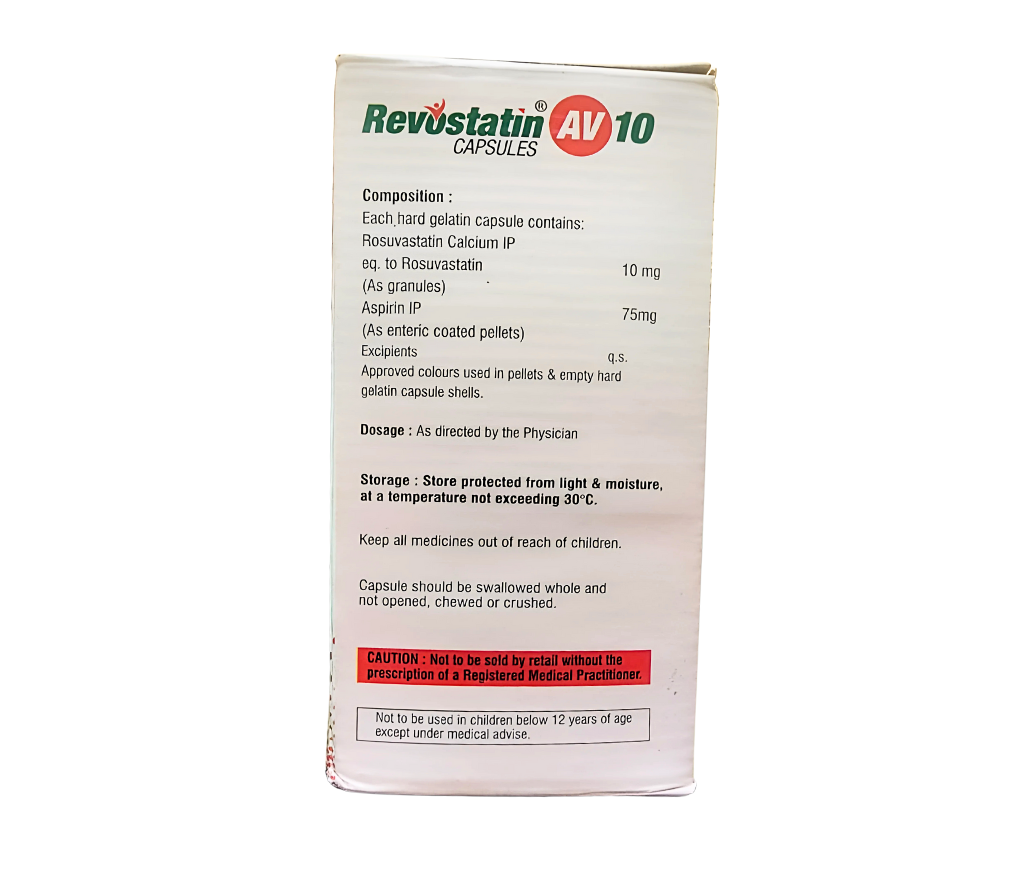 REVOSTATIN AV 10 view 3