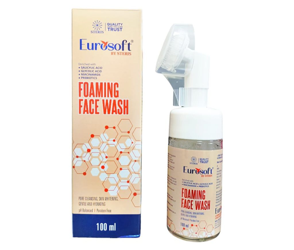 Eurosoft Foaming Face Wash product pack
