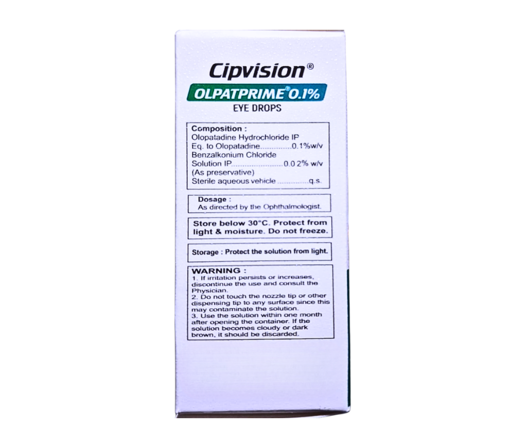 Cipvision Olpatprime 0.1% view 2