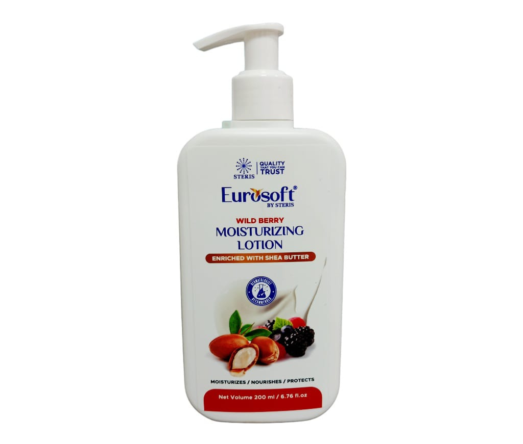 Eurosoft Wild Berry Moisturizing Lotion product pack