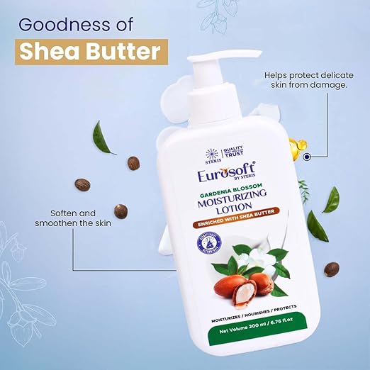Eurosoft Gardenia Blossom Moisturizing Lotion view 2