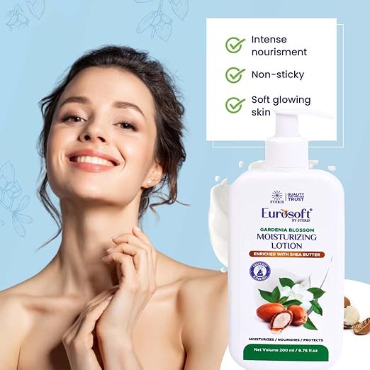 Eurosoft Gardenia Blossom Moisturizing Lotion view 3