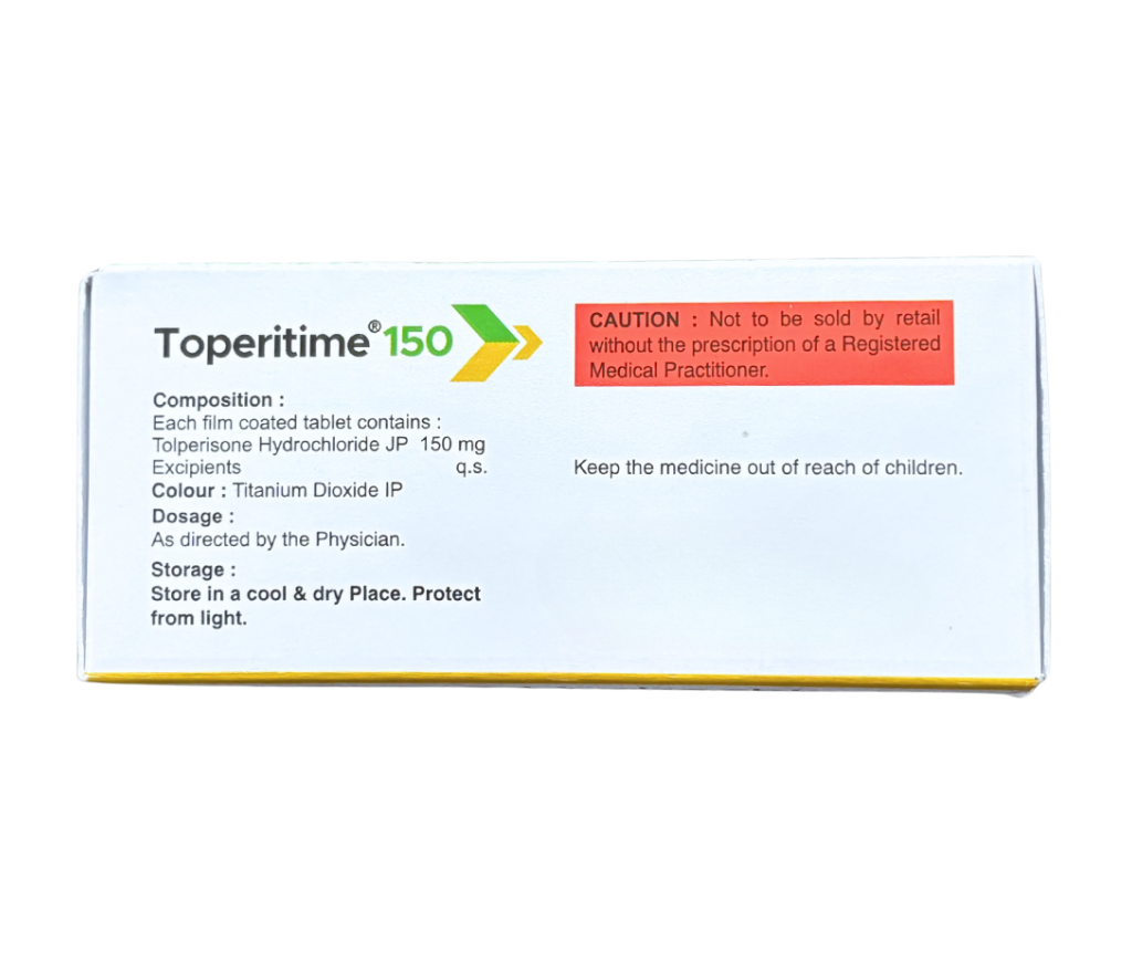 Toperitime 150 view 2