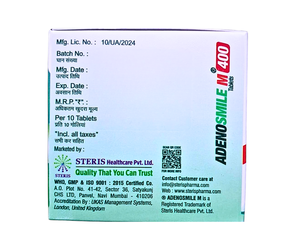 ADENOSMILE M 400 view 4