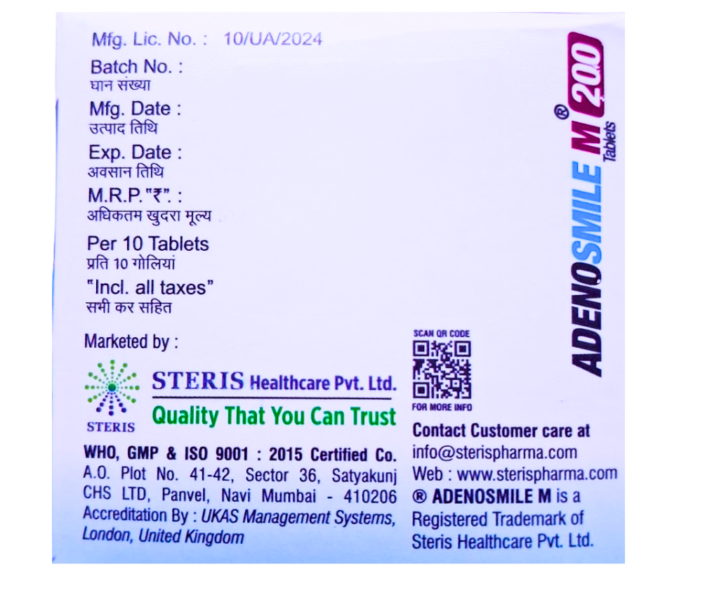 ADENOSMILE M 200 view 4